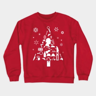 Xmas Tree Sherlock Holmes Crewneck Sweatshirt